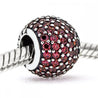 
Pandora Red Pavé Ball Charm #791051CZR