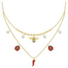 
SWAROVSKI Lisabel necklace - Red & Gold-tone plated #5498807