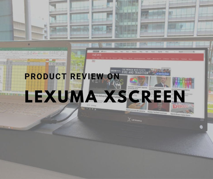 Lexuma 便携式外置觸控熒幕 [ 開箱 ]