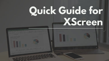 Lexuma XScreen 便攜式螢幕 — 連接指引