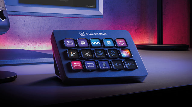 Stream Deck MK.2 product photo black mood photo