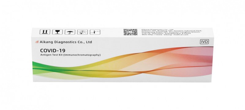AIKANG COVID-19 Antigen Test Kit 1 Test