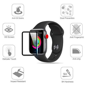 Apple Watch Series 4 and Series 5 Tempered Glass Screen Protector - GadgetiCloud