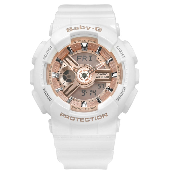 CASIO BABY-G White Pink #BA-110-7A1DR