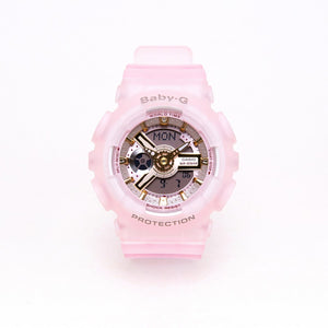 CASIO BABY-G World Time Shock Resistant 100M Women's Watch #BA-110PI-4ADR