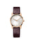 NEW Calvin Klein City Leather Ladies Watches - White K2G23620
