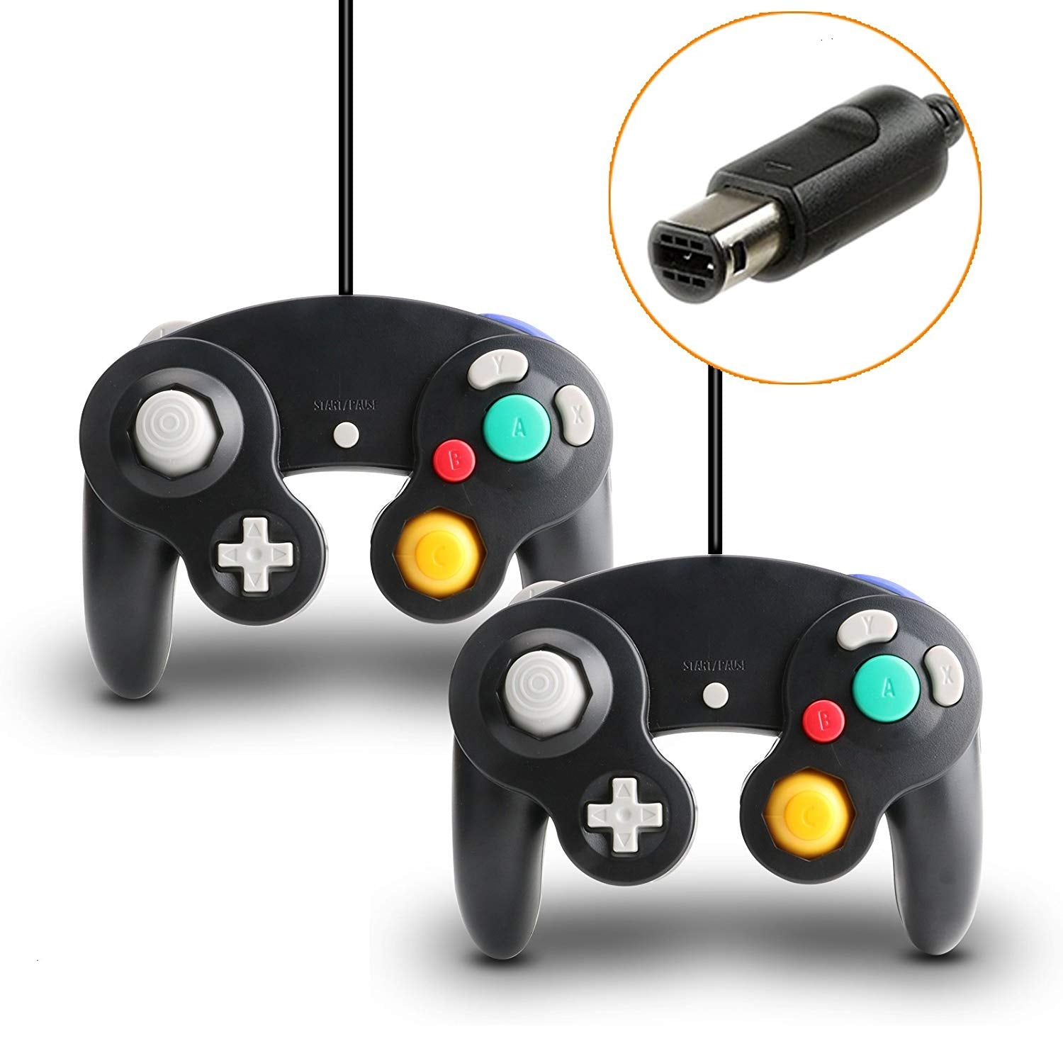 repulsion det sidste lys pære GameCube Controller for Nintendo Wii and GameCube [2 Packs]