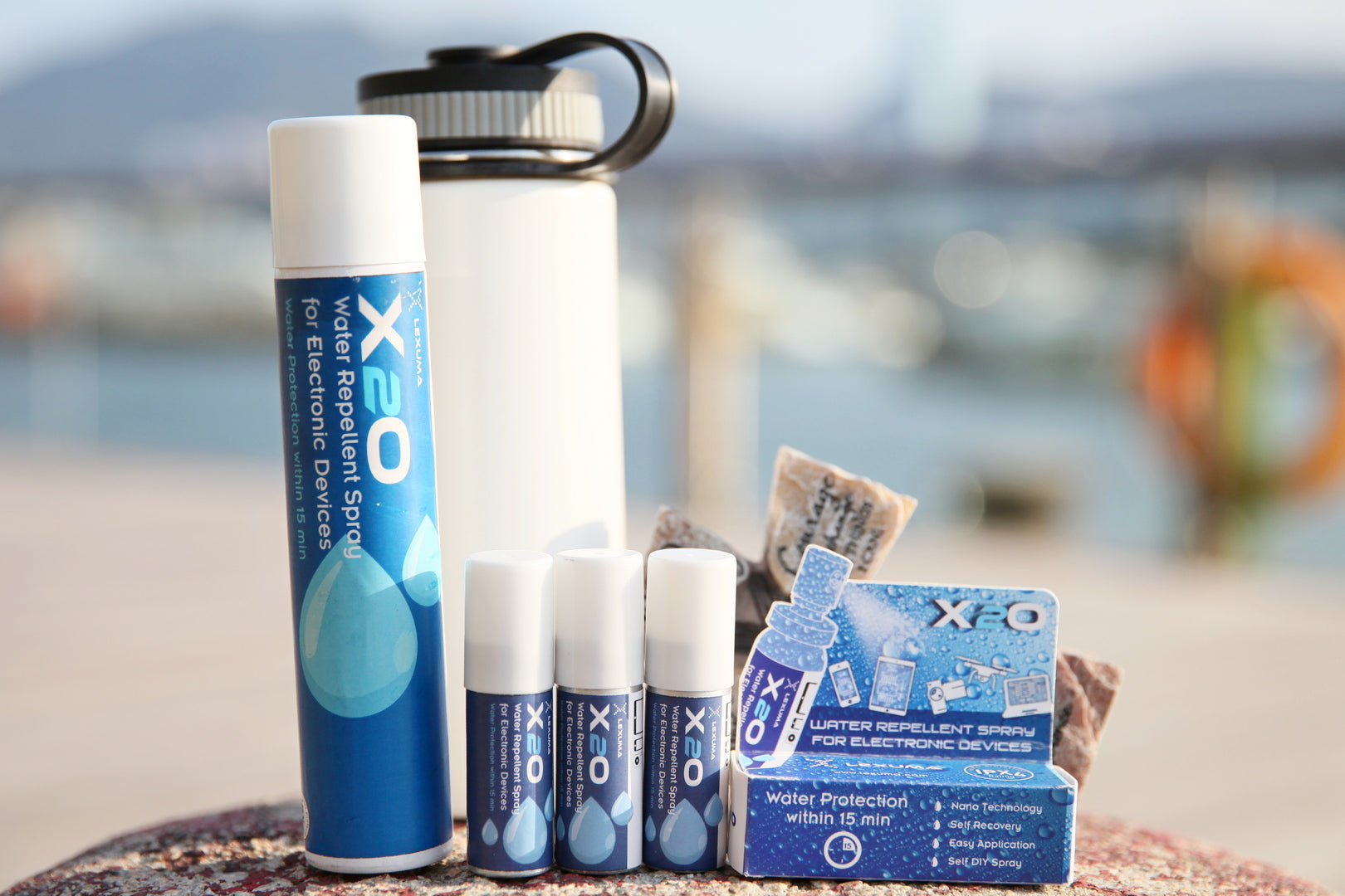 Lexuma X2O (100ml) - Waterproof / Water Repellent Spray For Electronic Devices - GadgetiCloud