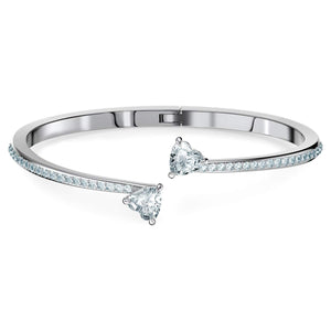 SWAROVSKI Attract Soul Heart Bangle – White #5535354