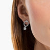 SWAROVSKI Attract Circular Earrings - White #5563278