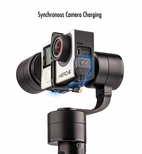 ZHIYUN Evolution - 3 axes Brushless 330 engine degrees displacement Gimbal (for action camera / GoPro) - GadgetiCloud