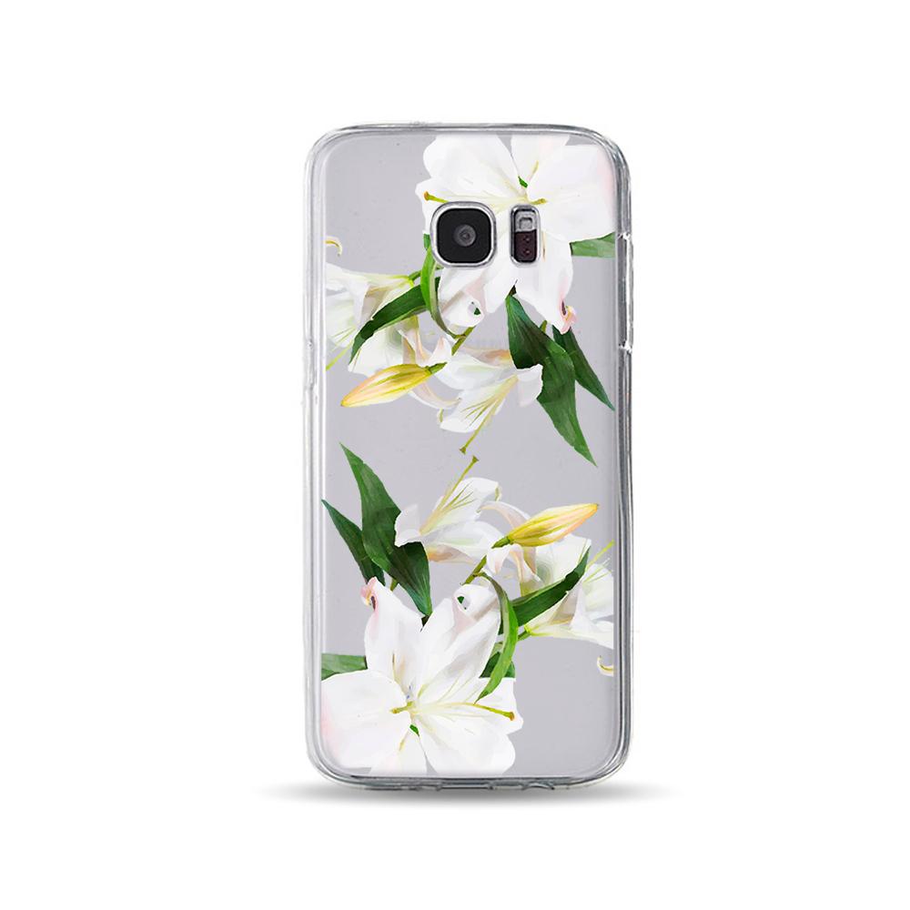 Personalized Case for Android - White Lily - GadgetiCloud