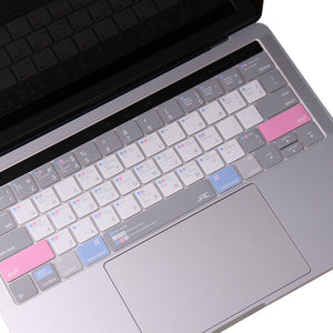 MacBook Keyboard Cover - Light Grey - GadgetiCloud
