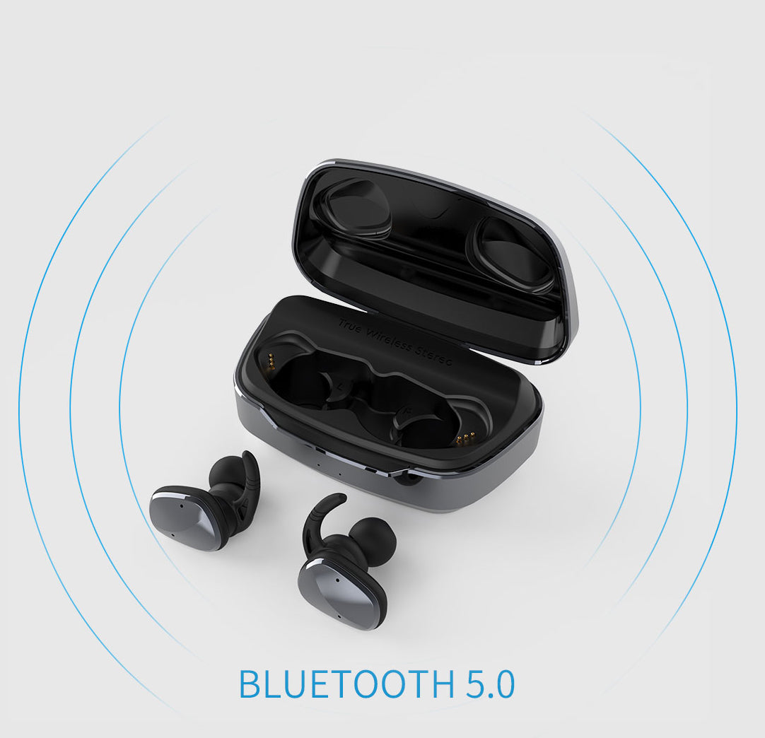 Lexuma XBud2 True Wireless In-Ear Bluetooth IP56 Sports Earbuds [With Charging Case] - GadgetiCloud